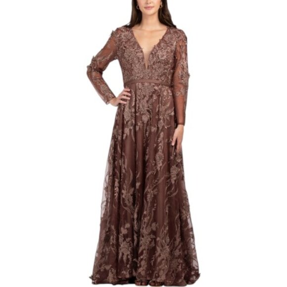 Mac Duggal Dresses & Skirts - MAC DUGGAL Long Sleeve Embellished Gown